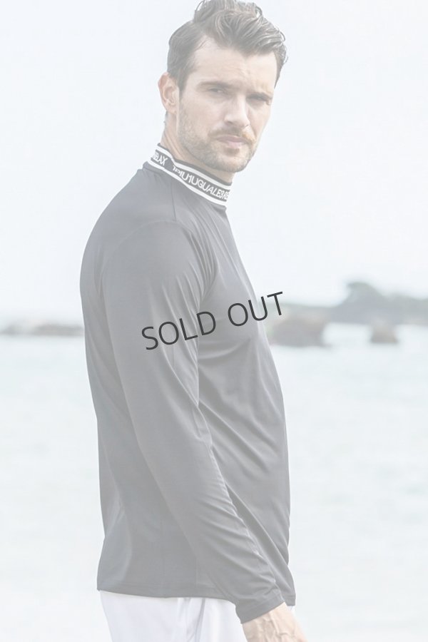 画像12: {SOLD}1piu1uguale3 RELAX ウノピゥウノウグァーレトレ リラックス ネックロゴ長袖ラッシュガード{-BES} (12)