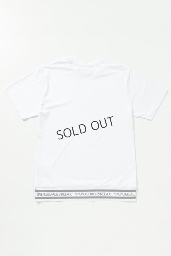 画像19: {SOLD}1piu1uguale3 RELAX ウノピゥウノウグァーレトレ リラックス ヘムロゴ半袖ラッシュガード{-BES} (19)