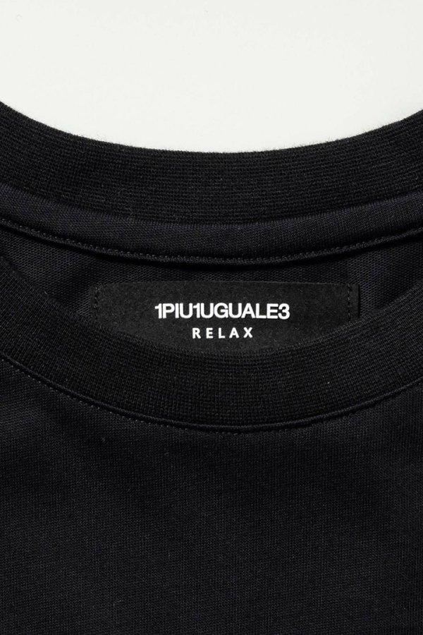 画像10: 【 20%OFF セール|7,920円→6,336円】 1piu1uguale3 RELAX ウノピゥウノウグァーレトレ リラックス ヘムロゴ半袖Tシャツ{-BES} (10)