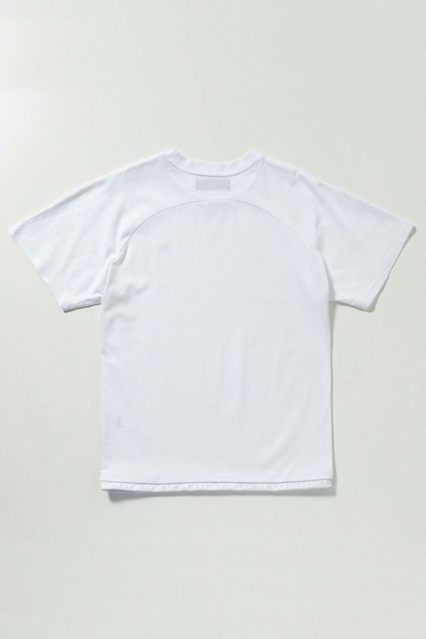 画像9: 【 20%OFF セール|7,920円→6,336円】 1piu1uguale3 RELAX ウノピゥウノウグァーレトレ リラックス ヘムロゴ半袖Tシャツ{-BES} (9)