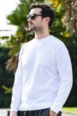 画像1: 【 30%OFF セール8,910円→6,237円】 1piu1uguale3 RELAX ウノピゥウノウグァーレトレ リラックス ヘム刺繍ロゴロングTシャツ{-BES} (1)