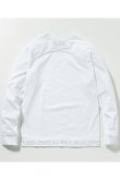画像10: 【 30%OFF セール8,910円→6,237円】 1piu1uguale3 RELAX ウノピゥウノウグァーレトレ リラックス ヘム刺繍ロゴロングTシャツ{-BES} (10)
