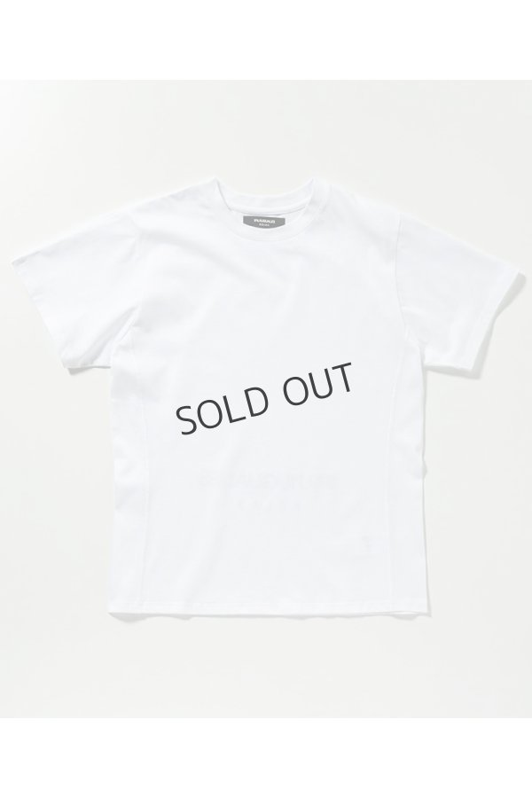 画像12: {SOLD}1piu1uguale3 RELAX ウノピゥウノウグァーレトレ リラックス ラインストーンバックサイドロゴ半袖Tシャツ{-BES} (12)