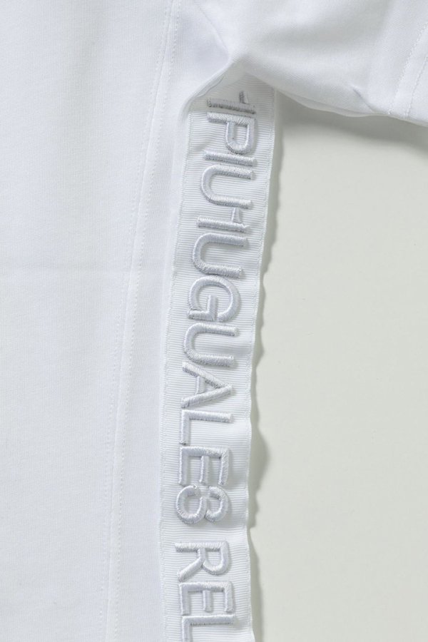 画像12: 【 30%OFF セール7,920円→5,544円】 1piu1uguale3 RELAX ウノピゥウノウグァーレトレ リラックス テープロゴ半袖Tシャツ{-BES} (12)