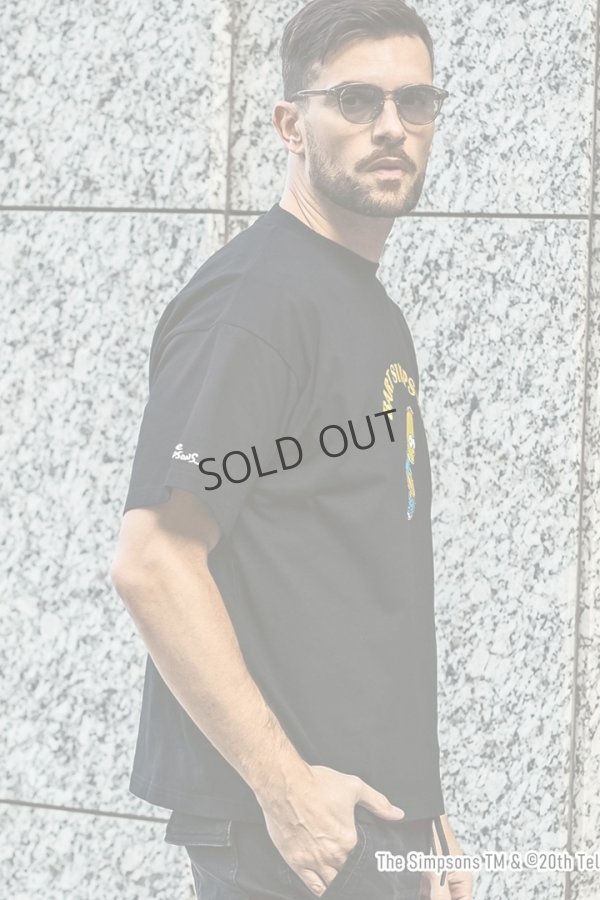画像4: {SOLD}1piu1uguale3 RELAX ウノピゥウノウグァーレトレ リラックス /The Simpsons/バート・シンプソン/半袖Tシャツ{-BES} (4)