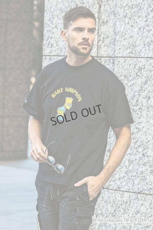 画像8: {SOLD}1piu1uguale3 RELAX ウノピゥウノウグァーレトレ リラックス /The Simpsons/バート・シンプソン/半袖Tシャツ{-BES} (8)
