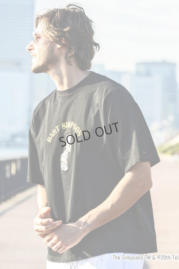 画像9: {SOLD}1piu1uguale3 RELAX ウノピゥウノウグァーレトレ リラックス /The Simpsons/バート・シンプソン/半袖Tシャツ{-BES} (9)