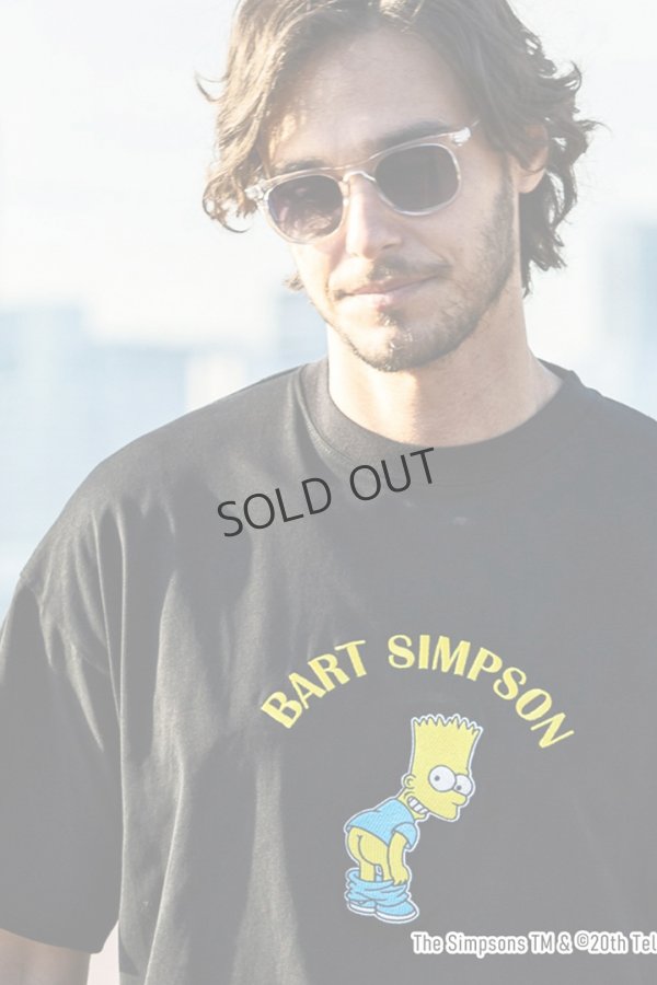 画像11: {SOLD}1piu1uguale3 RELAX ウノピゥウノウグァーレトレ リラックス /The Simpsons/バート・シンプソン/半袖Tシャツ{-BES} (11)