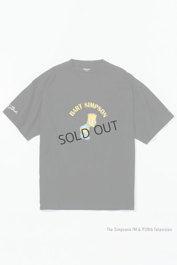 画像12: {SOLD}1piu1uguale3 RELAX ウノピゥウノウグァーレトレ リラックス /The Simpsons/バート・シンプソン/半袖Tシャツ{-BES} (12)