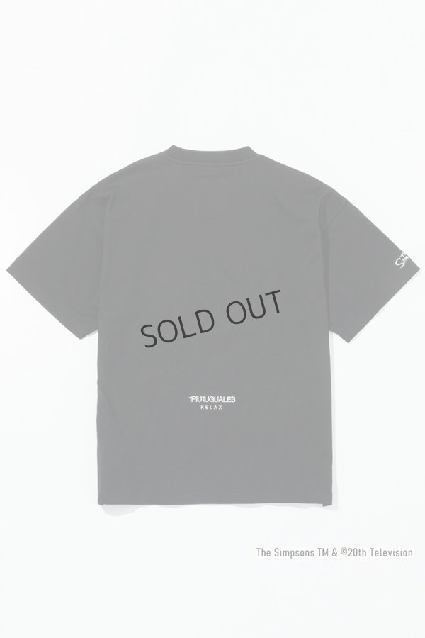 画像13: {SOLD}1piu1uguale3 RELAX ウノピゥウノウグァーレトレ リラックス /The Simpsons/バート・シンプソン/半袖Tシャツ{-BES} (13)