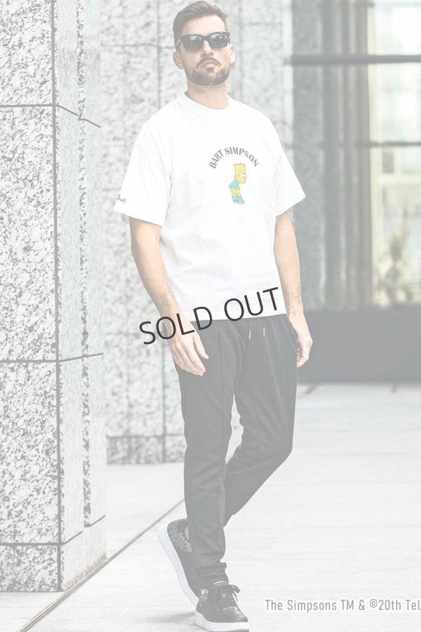 画像9: {SOLD}1piu1uguale3 RELAX ウノピゥウノウグァーレトレ リラックス /The Simpsons/バート・シンプソン/半袖Tシャツ{-BES} (9)