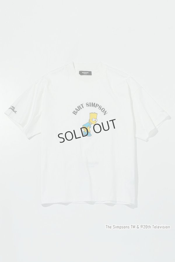 画像12: {SOLD}1piu1uguale3 RELAX ウノピゥウノウグァーレトレ リラックス /The Simpsons/バート・シンプソン/半袖Tシャツ{-BES} (12)