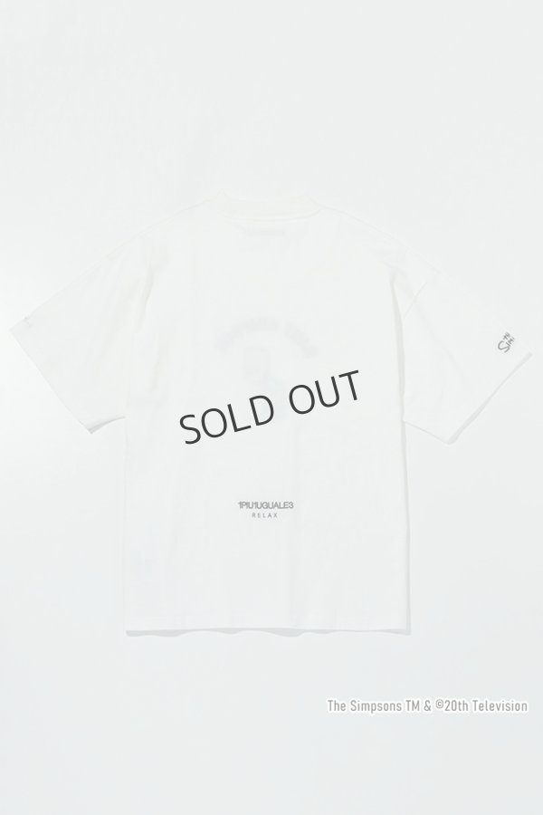 画像13: {SOLD}1piu1uguale3 RELAX ウノピゥウノウグァーレトレ リラックス /The Simpsons/バート・シンプソン/半袖Tシャツ{-BES} (13)