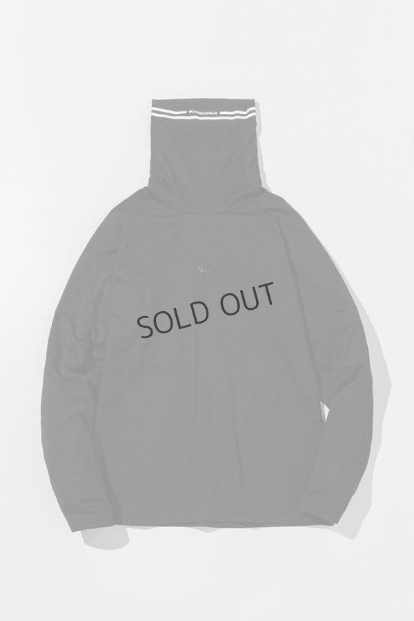 画像10: {SOLD}1piu1uguale3 RELAX ウノピゥウノウグァーレトレ リラックス 裏起毛ハイネックロゴロングTシャツ / スノーボード / スノーウェア /インナー{-BEA} (10)