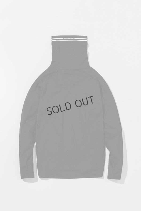 画像11: {SOLD}1piu1uguale3 RELAX ウノピゥウノウグァーレトレ リラックス 裏起毛ハイネックロゴロングTシャツ / スノーボード / スノーウェア /インナー{-BEA} (11)