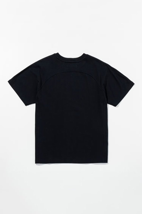 画像8: 1piu1uguale3 RELAX ウノピゥウノウグァーレトレ リラックス グラデーションラインストーン半袖ロゴTシャツ{-BFS} (8)