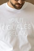 画像5: 1piu1uguale3 RELAX ウノピゥウノウグァーレトレ リラックス ツイルロゴアップリケロングTシャツ{-BFS} (5)