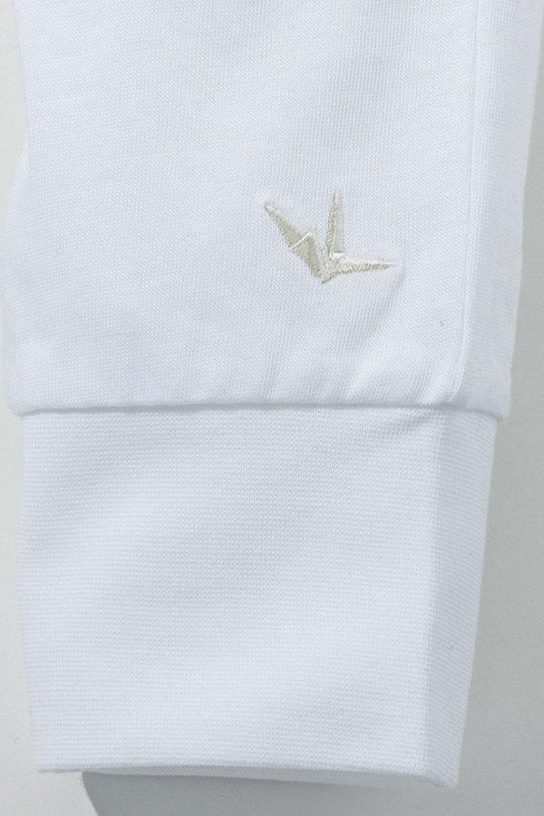 画像14: 1piu1uguale3 RELAX ウノピゥウノウグァーレトレ リラックス ツイルロゴアップリケロングTシャツ{-BFS} (14)