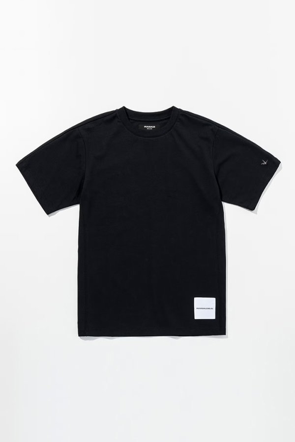 画像7: 1piu1uguale3 RELAX ウノピゥウノウグァーレトレ リラックス ネームパッチ半袖Tシャツ{-BFS} (7)