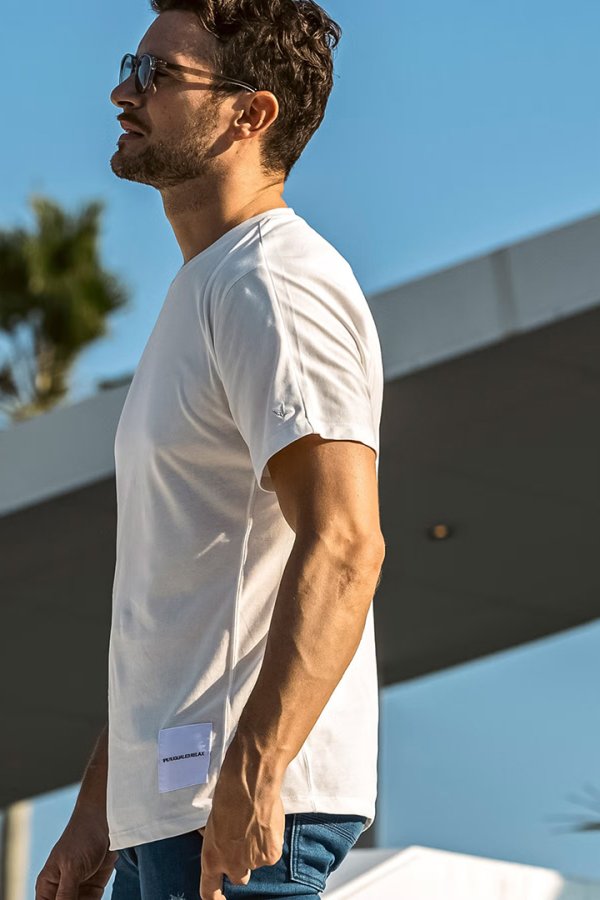 画像3: 1piu1uguale3 RELAX ウノピゥウノウグァーレトレ リラックス ネームパッチ半袖Tシャツ{-BFS} (3)