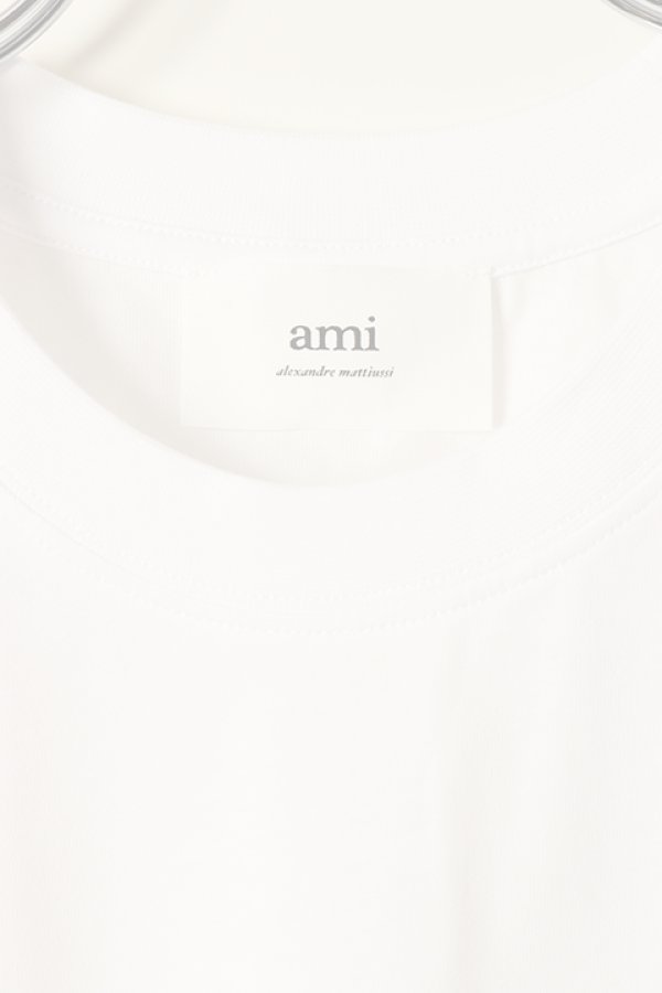 画像3:  {SOLD} AMI PARIS アミ パリス Tシャツ {-BCS}  :UST001724-WHT  (3)