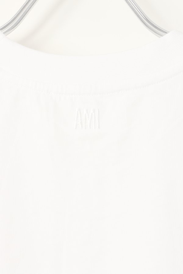 画像5:  {SOLD} AMI PARIS アミ パリス Tシャツ {-BCS}  :UST001724-WHT  (5)