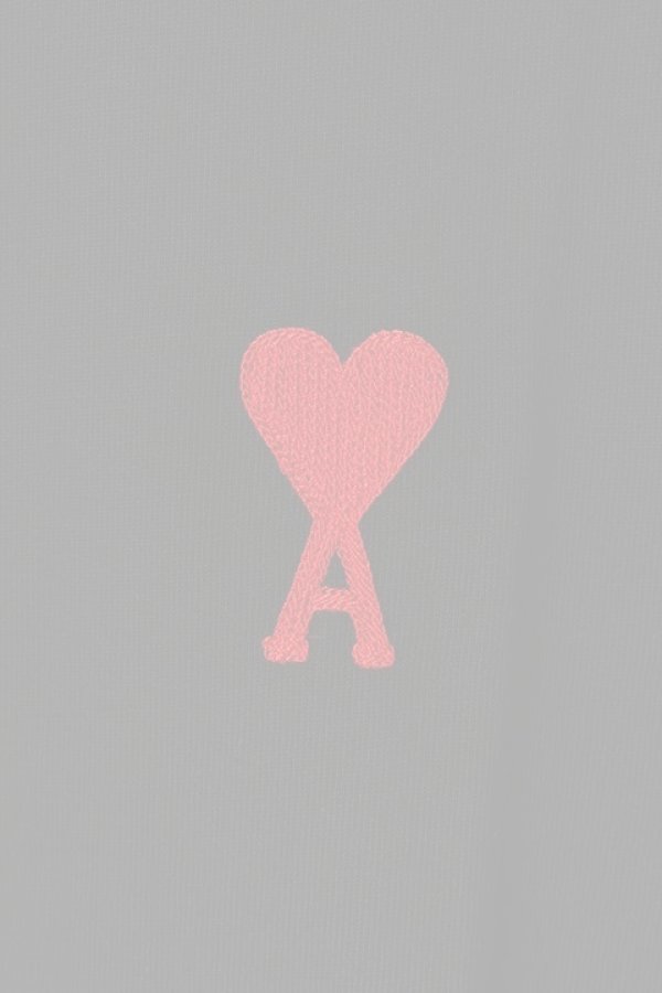 画像2:   AMI PARIS アミ パリス Tシャツ {-BCS}  :UST004726-BLK-L  (2)