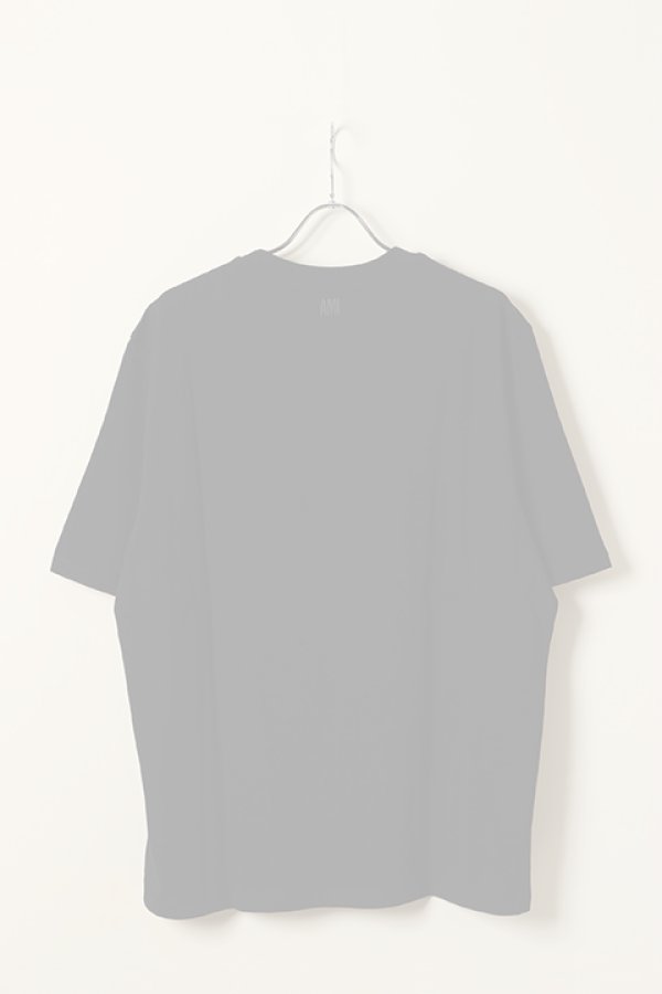 画像4:   AMI PARIS アミ パリス Tシャツ {-BCS}  :UST004726-BLK-L  (4)