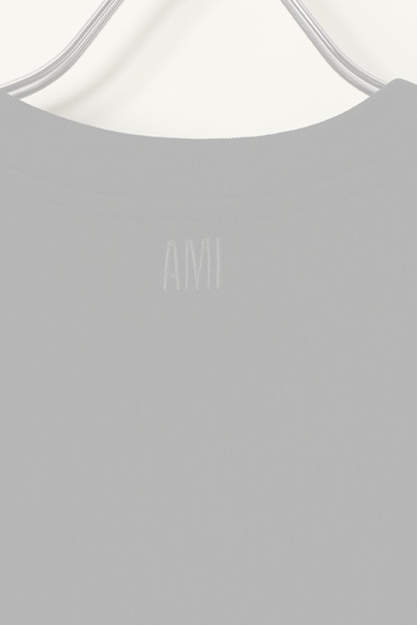画像5:   AMI PARIS アミ パリス Tシャツ {-BCS}  :UST004726-BLK-L  (5)