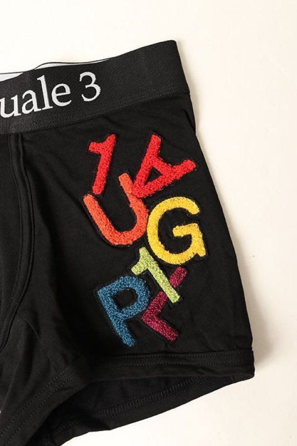 画像3: 【 30%OFF セール3,960円→2,772円】 1piu1uguale3 RELAX ウノピゥウノウグァーレトレ リラックス SAGARA LOGO BOXER{-BAA} (3)