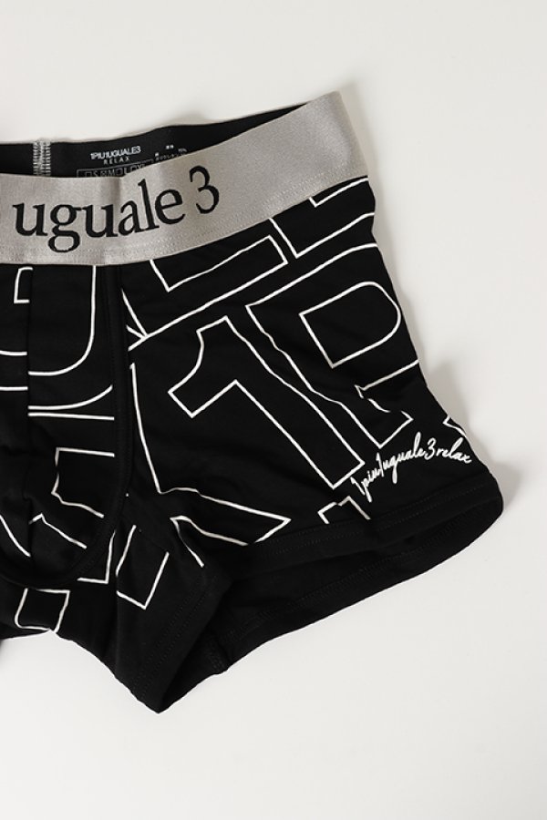 画像2: 【 30%OFF セール3,960円→2,772円】 1piu1uguale3 RELAX ウノピゥウノウグァーレトレ リラックス EDGE LOGO BOXER PANTS{-BBS} (2)