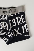 画像2: 1piu1uguale3 RELAX ウノピゥウノウグァーレトレ リラックス GRAFFITI LOGO BOXER PANTS{-BBS} (2)