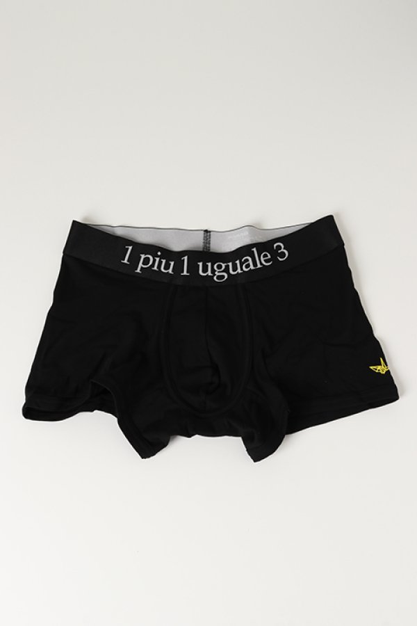画像1: 【 30%OFF セール3,960円→2,772円】 1piu1uguale3 RELAX ウノピゥウノウグァーレトレ リラックス BACK PRINT LOGO BOXER PANTS{-BBS} (1)