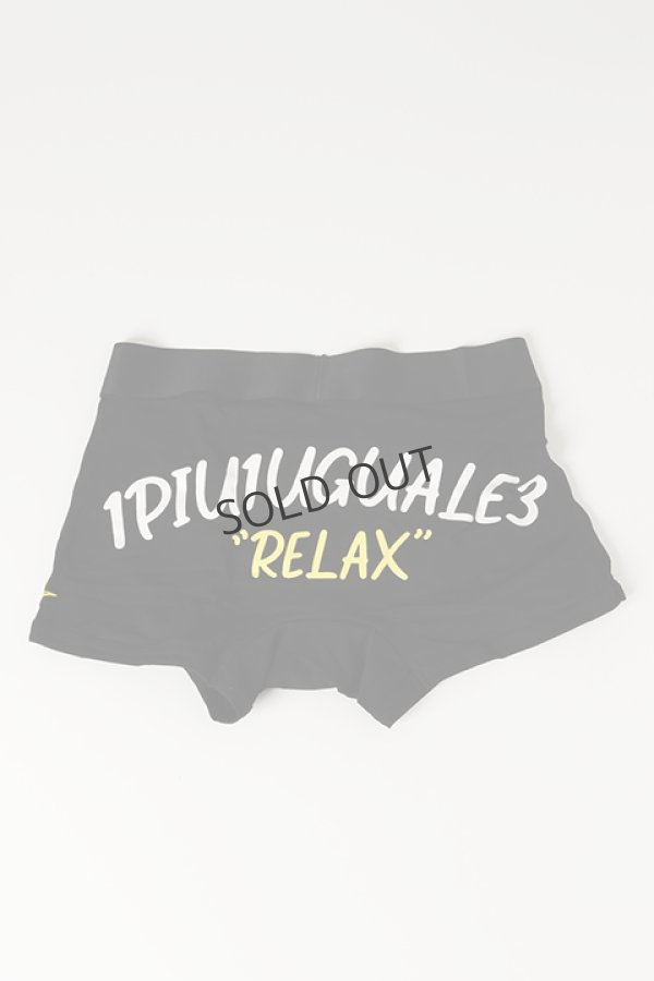 画像3: 1piu1uguale3 RELAX ウノピゥウノウグァーレトレ リラックス BACK PRINT LOGO BOXER PANTS{-BBS} (3)