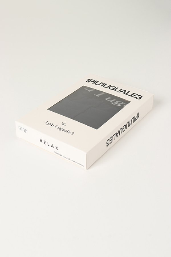 画像5: 【 30%OFF セール3,960円→2,772円】 1piu1uguale3 RELAX ウノピゥウノウグァーレトレ リラックス BACK PRINT LOGO BOXER PANTS{-BBS} (5)