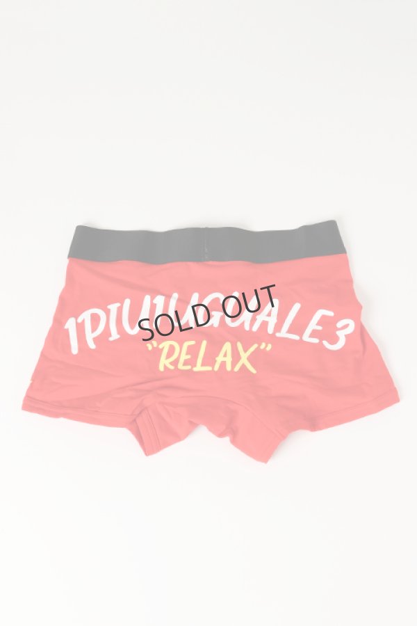 画像3: 1piu1uguale3 RELAX ウノピゥウノウグァーレトレ リラックス BACK PRINT LOGO BOXER PANTS{-BBS} (3)