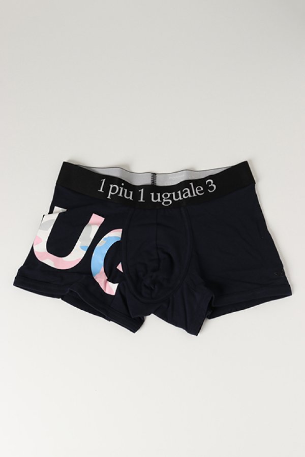 画像1: 1piu1uguale3 RELAX ウノピゥウノウグァーレトレ リラックス CAMO LOGO BOXER PANTS{-BBS} (1)