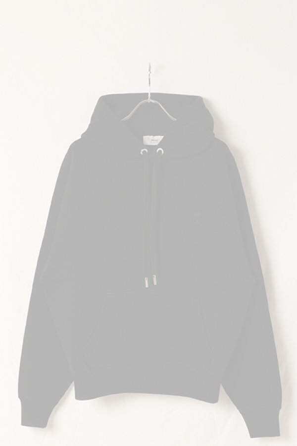画像4:  {SOLD} AMI アミ Ami de Coeur パーカー {USW240.JE0091.001-BDA}  :USW240JE0091-NOIR  (4)