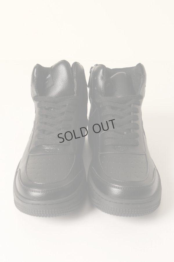 画像2: {SOLD}1piu1uguale3 RELAX ウノピゥウノウグァーレトレ リラックス ミドルカットロゴスニーカー{-BCA} (2)