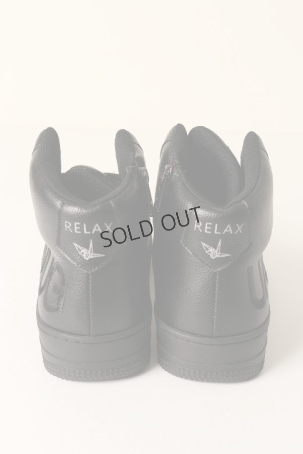 画像4: {SOLD}1piu1uguale3 RELAX ウノピゥウノウグァーレトレ リラックス ミドルカットロゴスニーカー{-BCA} (4)