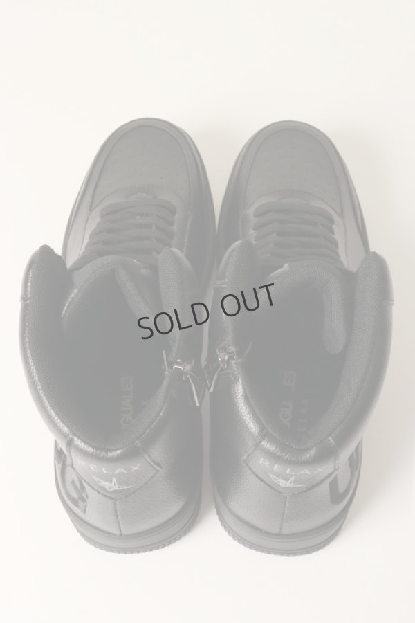 画像9: {SOLD}1piu1uguale3 RELAX ウノピゥウノウグァーレトレ リラックス ミドルカットロゴスニーカー{-BCA} (9)