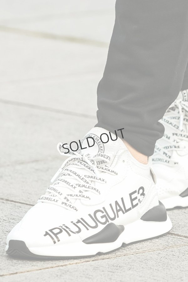 画像2: {SOLD}1piu1uguale3 RELAX ウノピゥウノウグァーレトレ リラックス サイドロゴスポーツスニーカー{-BDA} (2)