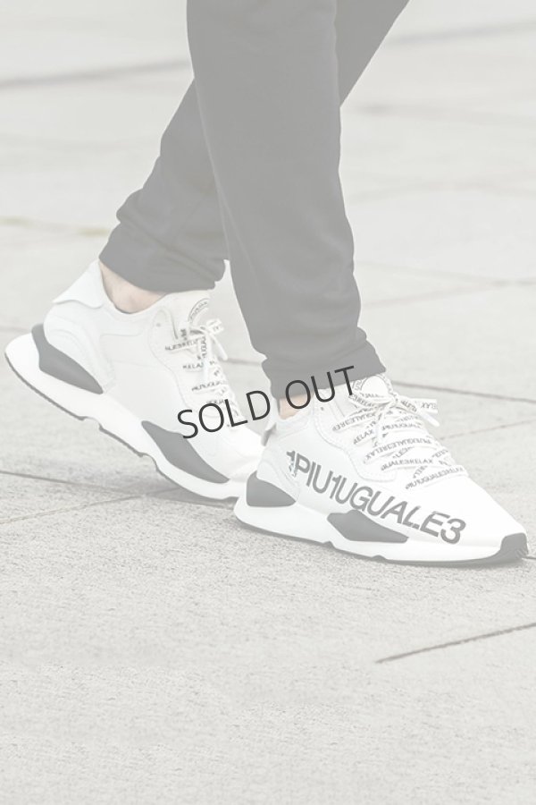 画像6: {SOLD}1piu1uguale3 RELAX ウノピゥウノウグァーレトレ リラックス サイドロゴスポーツスニーカー{-BDA} (6)