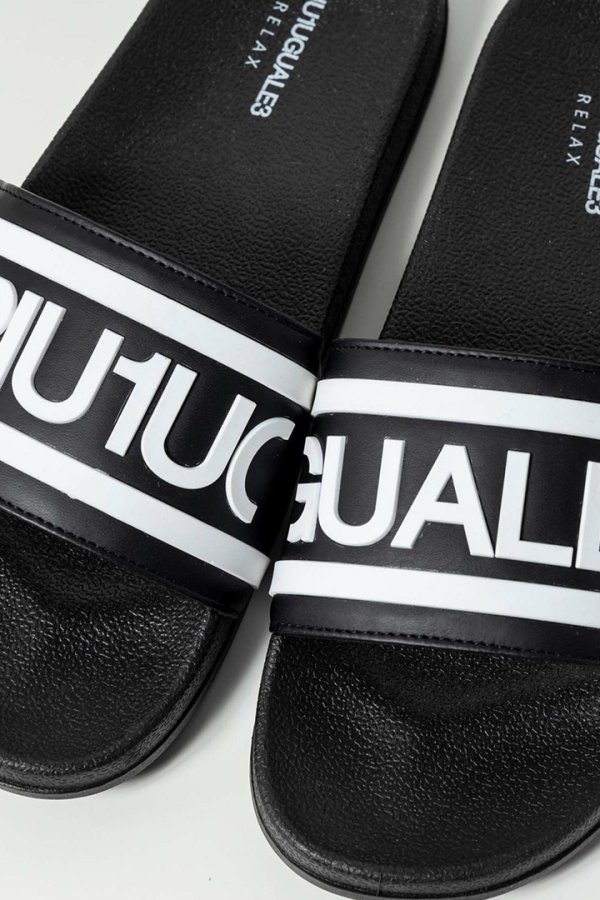 画像6: 1piu1uguale3 RELAX ウノピゥウノウグァーレトレ リラックス ラインロゴシャワーサンダル{-BES} (6)