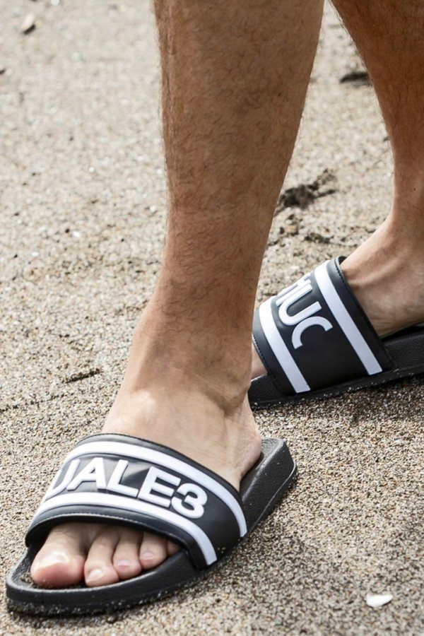 画像9: 1piu1uguale3 RELAX ウノピゥウノウグァーレトレ リラックス ラインロゴシャワーサンダル{-BES} (9)