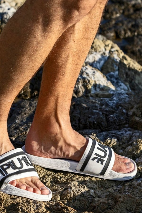 画像3: 1piu1uguale3 RELAX ウノピゥウノウグァーレトレ リラックス ラインロゴシャワーサンダル{-BES} (3)