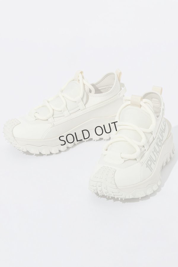 画像1: {SOLD}1piu1uguale3 RELAX ウノピゥウノウグァーレトレ リラックス ボリュームソールサイドロゴスニーカー{-BEA} (1)