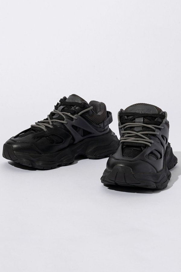 画像1: 1piu1uguale3 RELAX ウノピゥウノウグァーレトレ リラックス レイヤードダッドスニーカー{-BEA} (1)