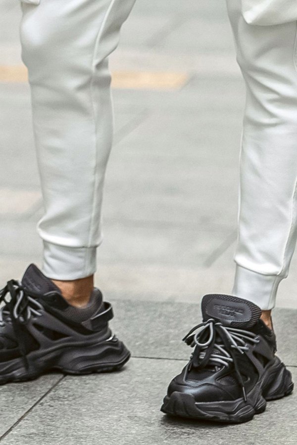 画像4: 1piu1uguale3 RELAX ウノピゥウノウグァーレトレ リラックス レイヤードダッドスニーカー{-BEA} (4)