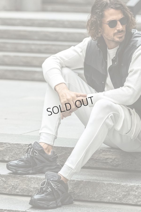 画像6: {SOLD}1piu1uguale3 RELAX ウノピゥウノウグァーレトレ リラックス レイヤードダッドスニーカー{-BEA} (6)